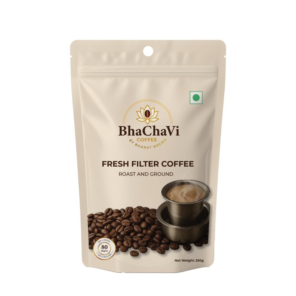 South Indian Filter Coffee | 80% Coffee – 20% Chicory | Arabica – Robusta Mix Blend