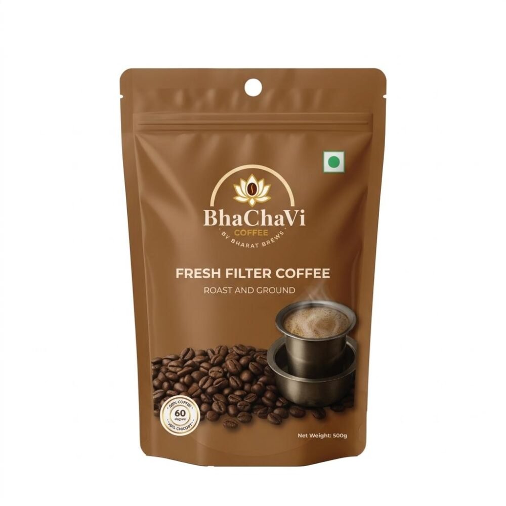 South Indian Filter Coffee | 60% Coffee – 40% Chicory | Pure Arabica Blend